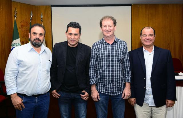 Reni Pereira, Gilmar Piolla, Roni Temp e Renato Camargo