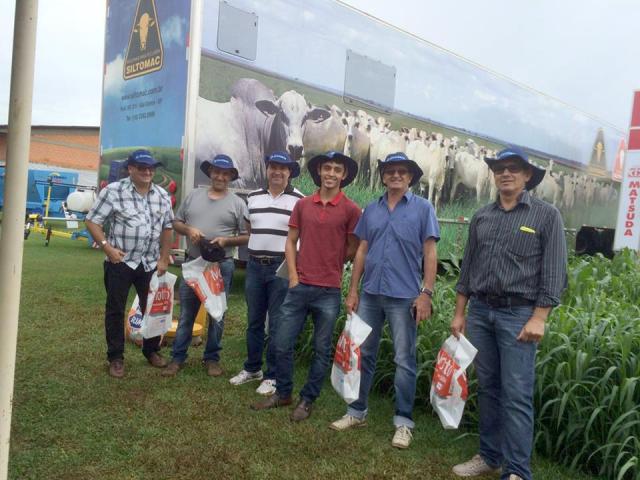 Integrantes do Núcleo de Metalúrgicas: visita ao Show Rural trouxe possibilidade de parceria com o Núcleo de Inovações Tecnológicas da Unioeste